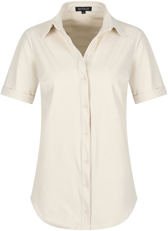 MI PIACE - Travel Blouse Korte Mouwen Uni 2031 Kit