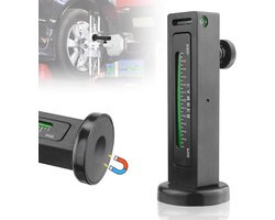Allecto Plus - Magnetische Uitlijningsvalmeter voor Auto - Asmeting - Magnetische Spoorgereedschap - Camber - Castor Stang - Wiel Uitlijning Gauge Tool