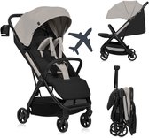Lionelo Julie Air - Ultralichte Buggy - Reisbuggy - Auto-Folding & Compact - Slechts 7,5 kg - Reizen & Handbagage - Verstelbare Rugleuning tot Ligstand - XXL Zonnescherm met UPF50+ - Onderhoudsvrije Wielen - Vanaf 6 Maanden tot 22 kg - Kinderwagen