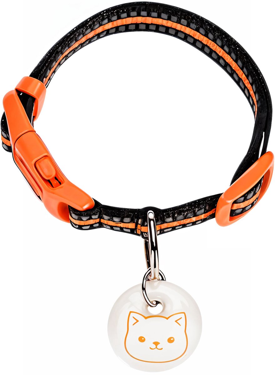 ZoeZo Design - Chip voor Voerdispenser - Automatische Voerbak Kat - Met Halsband - RFID - Halsband