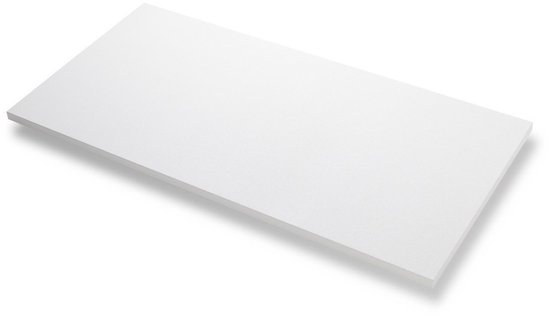 Ecosun - infrarood paneel - infrarood verwarmingspaneel - infrarood verwarming - met thermostaat - 600 Watt - 119 x 59 cm - Korrelstructuur- met plug-in programmeerbare thermostaat
