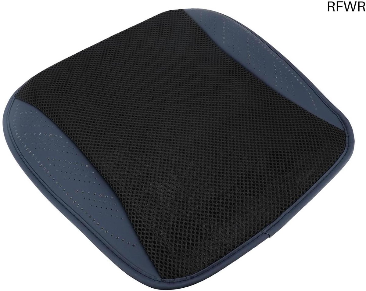 RFWR® Geventileerd Koelstoelen Kussen met 8 Ventilators en Afneembare Hoes - Draagbaar en Wasbaar - Thuis, Auto en Kantoor