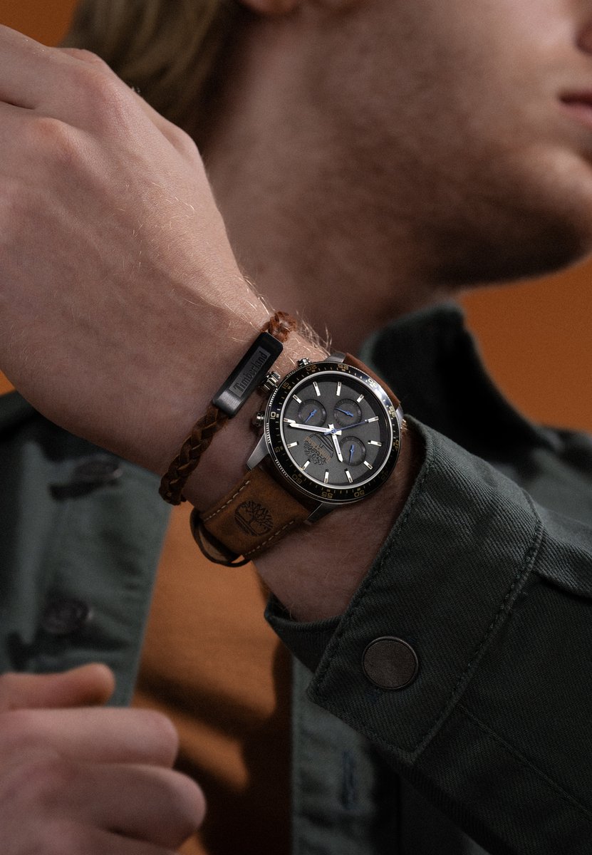 Horloge Parkman Black - Brown