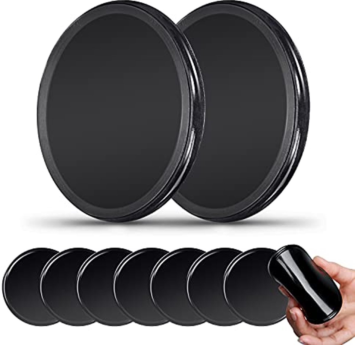 Auto Antislipmat - Nano Gel Pad - Voor dashboard - 10 stuks