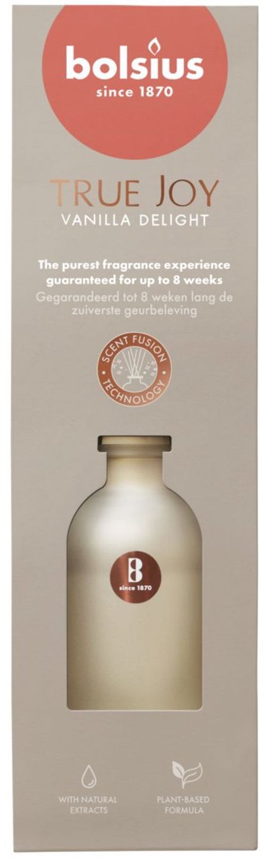 Bolsius geurstokjes True Joy - Vanilla Delight (80 ml)