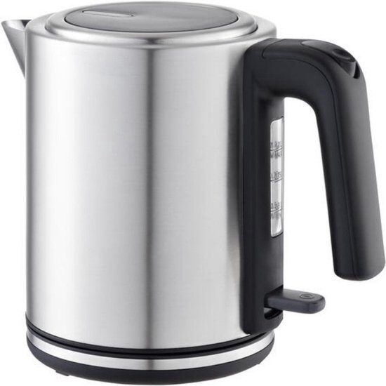 Severin WK 3489 – Waterkoker – hoogwaardig roestvrij staal – XXL-opening – bediening met één hand – Silver