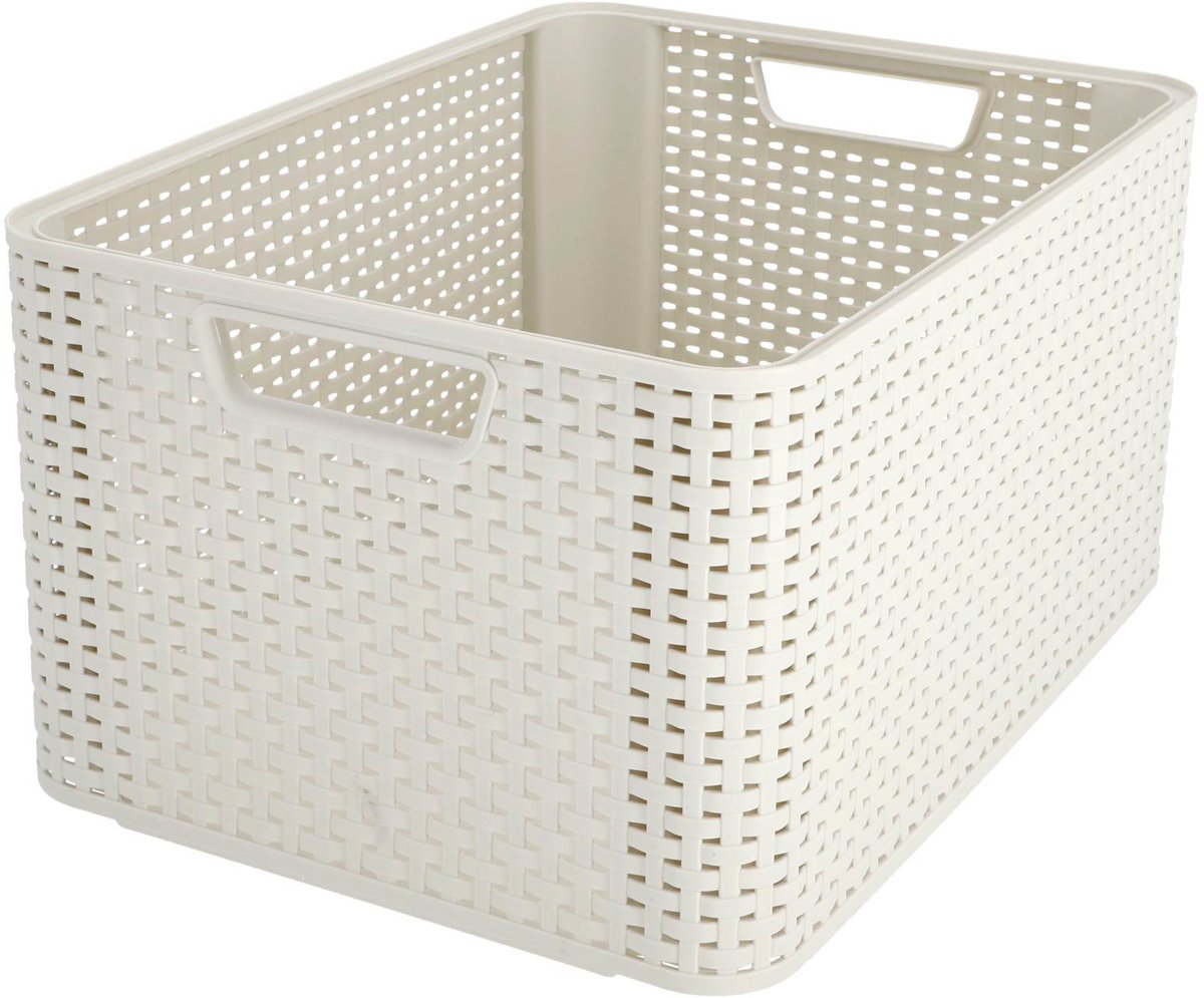 Curver style box - L - 2x15 liter - Gebroken wit