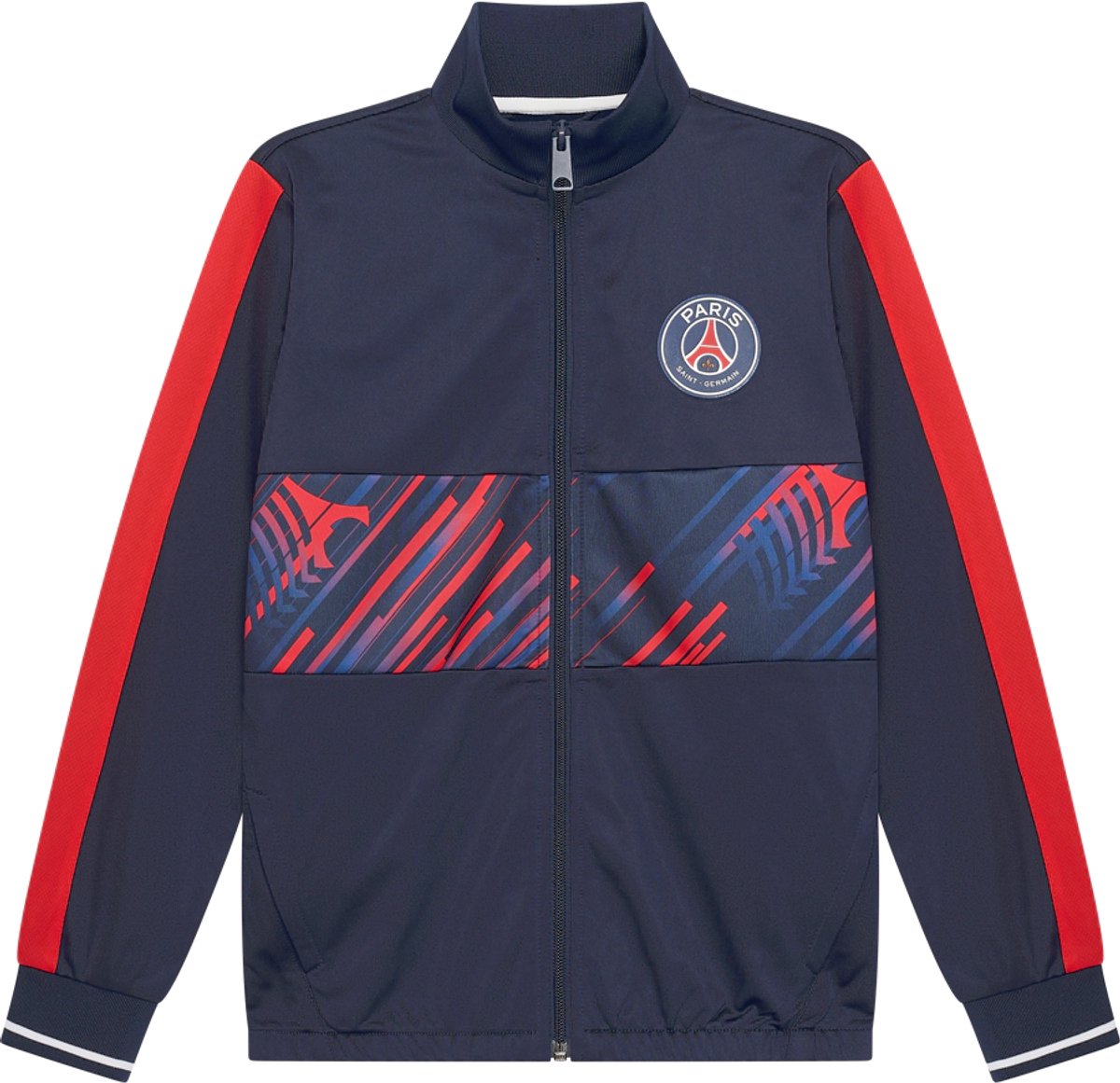 PSG Trainingspak Kinderen 25/26 - Maat 116 t/m 164 - Voetbalkleding - Jongens & Meisjes - Sportkleding - Blauw - Paris Saint-Germain Fanmerchandise