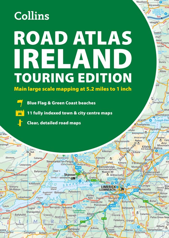 Collins Road Atlas- Road Atlas Ireland - cover