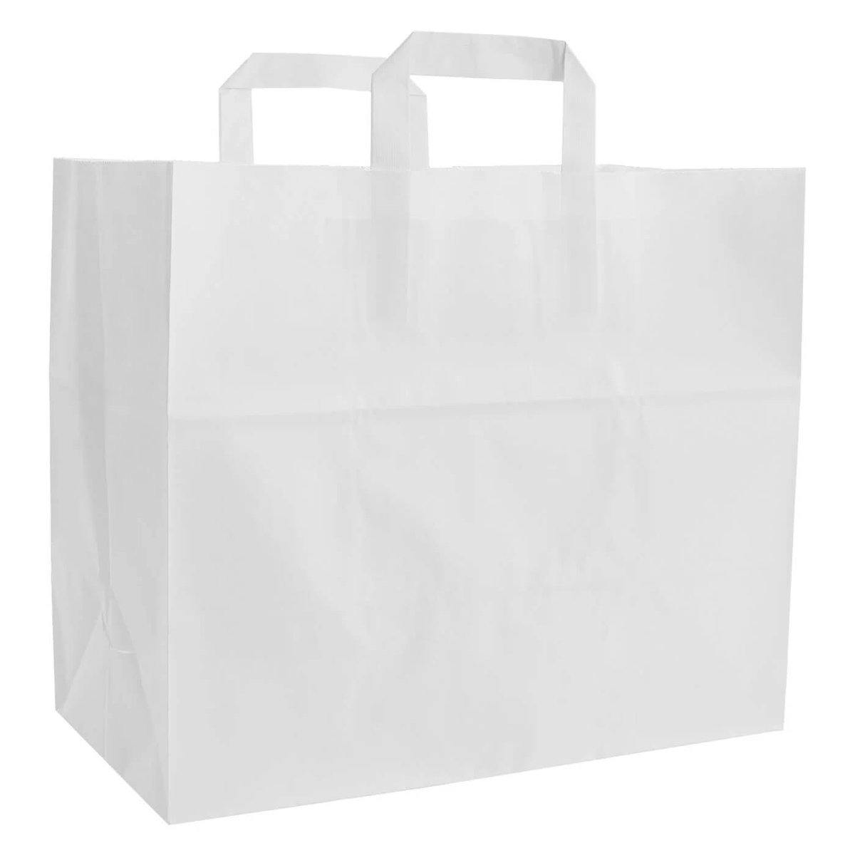50x budget tassen wit Liggend M