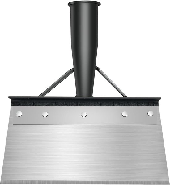 Tuinschep, tuingereedschap, multifunctionele reinigingsschep, onkruidverwijderaar, impactkrabber, buitenruimte, huis, boerderij (21 cm, zonder houten steel)