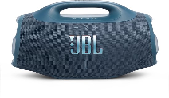 JBL Boombox 4 Draagbare Bluetooth Speaker Waterdicht IP68 34 uur Batterij Krachtig Bass Boost Blauw