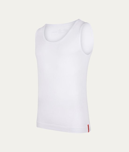 Débardeur Undiemeister - Débardeur homme - Coupe slim - En bois de mélamine - Col rond - White ( Wit) - Lot de 3 - L