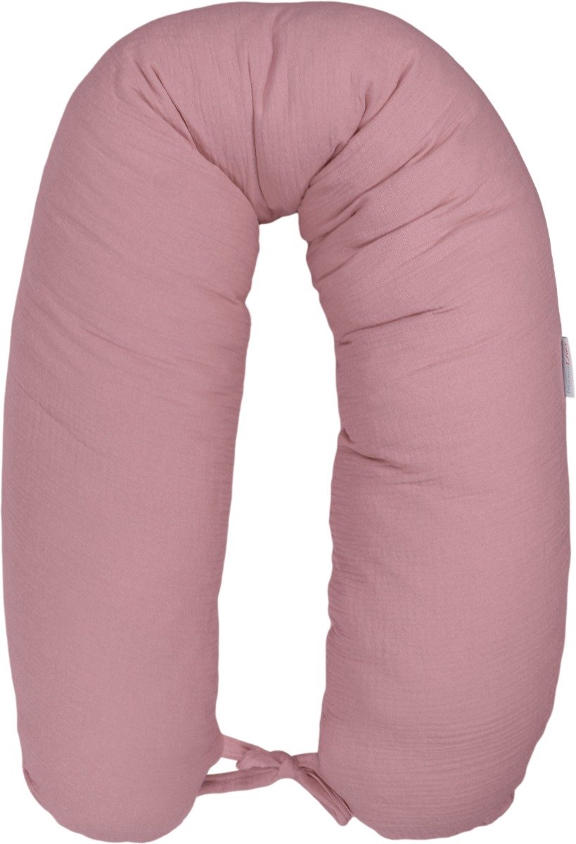 MamaLoes Soft Cotton Licht Roze Voedingskussen