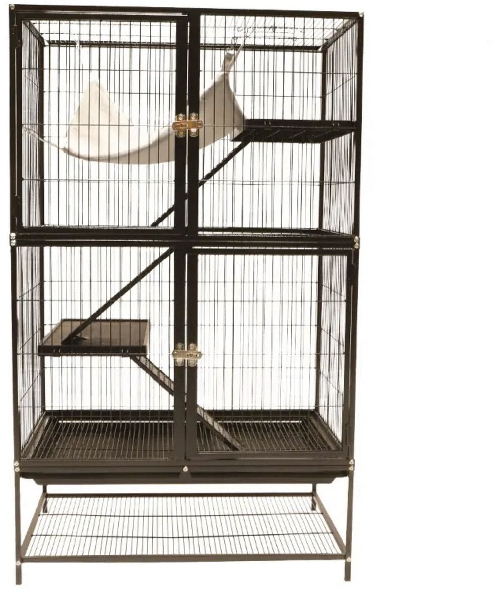 Keddoc Rattenkooi Home Studio - Dierenverblijf - 78x52x138 cm