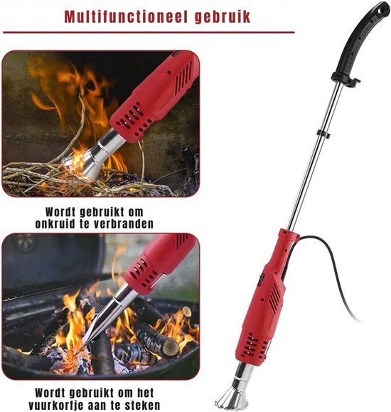 Thuys - Onkruidbrander Elektrisch - Onkruidverwijderaars - Onkruidverdelger - ‎106 x 16 x 9 cm - Groen van Merkloos	 — afbeelding 3