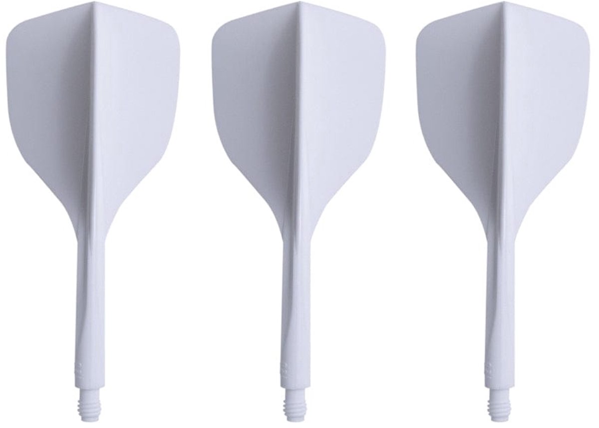 Condor AXE 120 Trifin White Small - Dart Flights Long