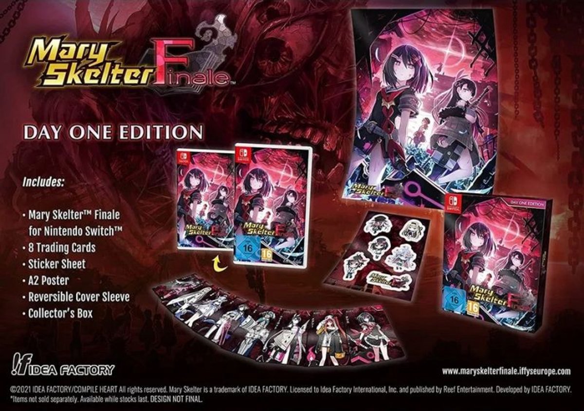 [Nintendo Switch] Mary Skelter Finale Day One Edition NIEUW