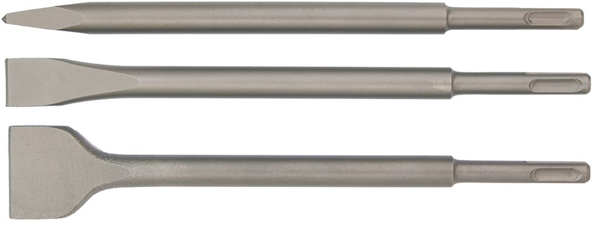 Wovar Beitelset SDS|plus 3|delig | Per set