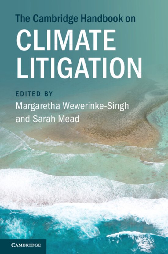 Cambridge Law Handbooks-The Cambridge Handbook on Climate Li ... - cover