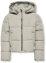 ONLY KOGDOLLY LIFE SHT PUFFER JACKET OTW NOOS Meisjes Jas - Pumice Stone