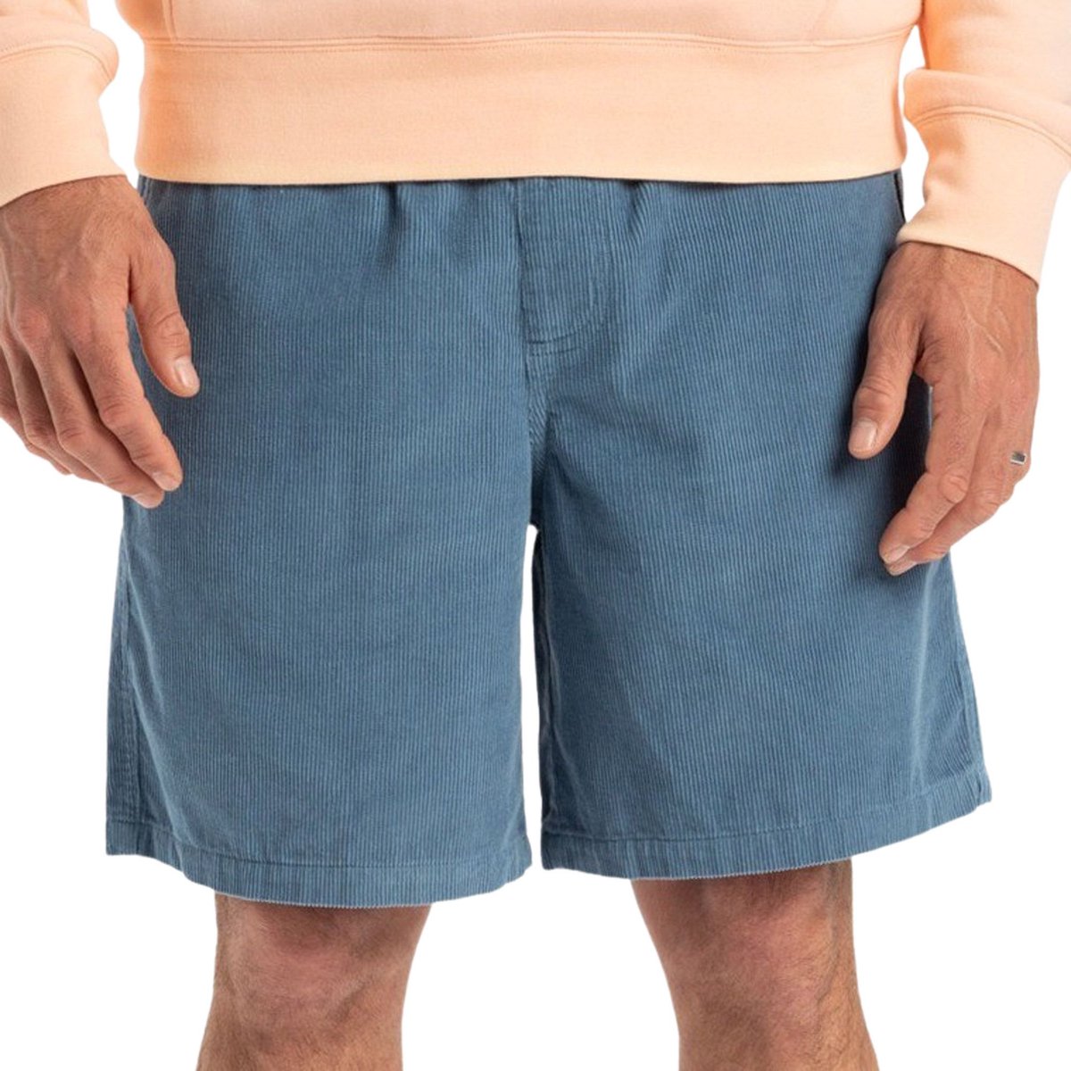 Quiksilver Taxer 18 Corduroy Short Heren Blauw