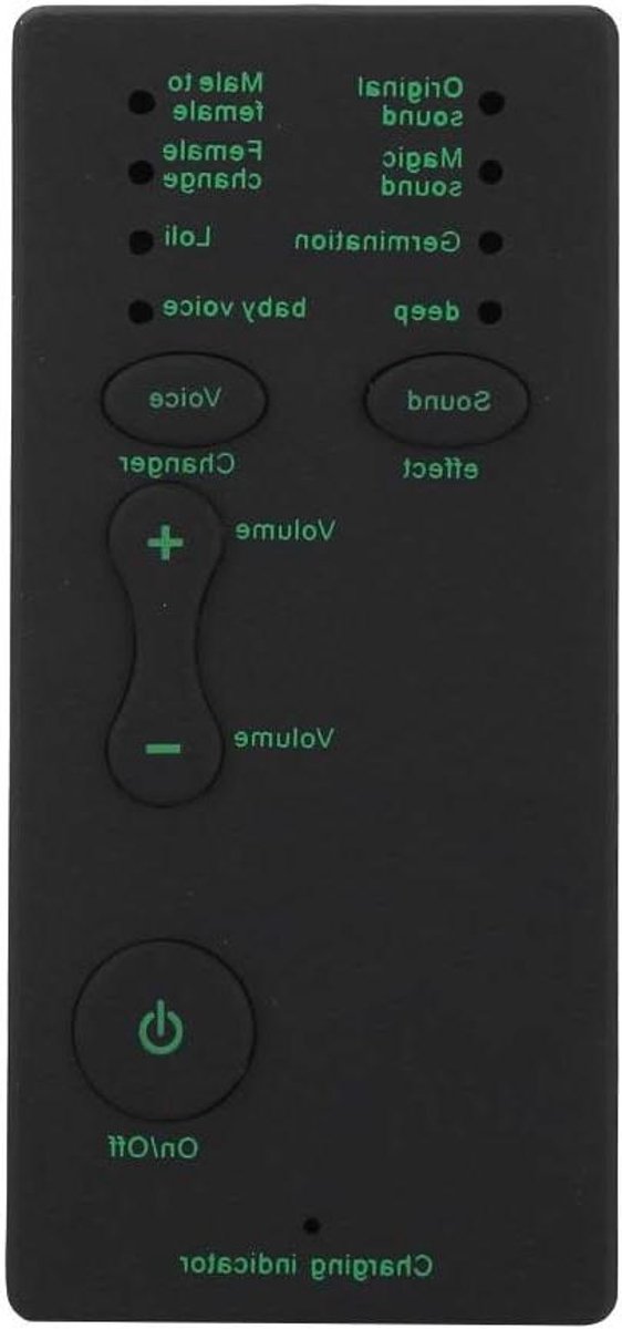 Mini stemvervormer - Draagbare stemveranderaar met 7 geluiden - Ideaal voor gaming - Stemveranderaar met instelbare kaart en geluidseffecten - Geschikt voor mobiele telefoon, computer en laptop.