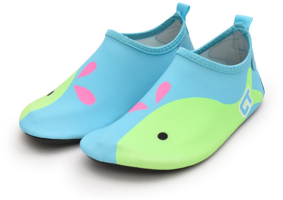 Antislip strandschoenen voor kinderen - snel drogende waterschoenen - strandschoenen voor meisjes en jongens - zachte en ademende vloersokken voor binnen - geschikt voor zwembaden, surfen, sport en yoga - maat 25-26