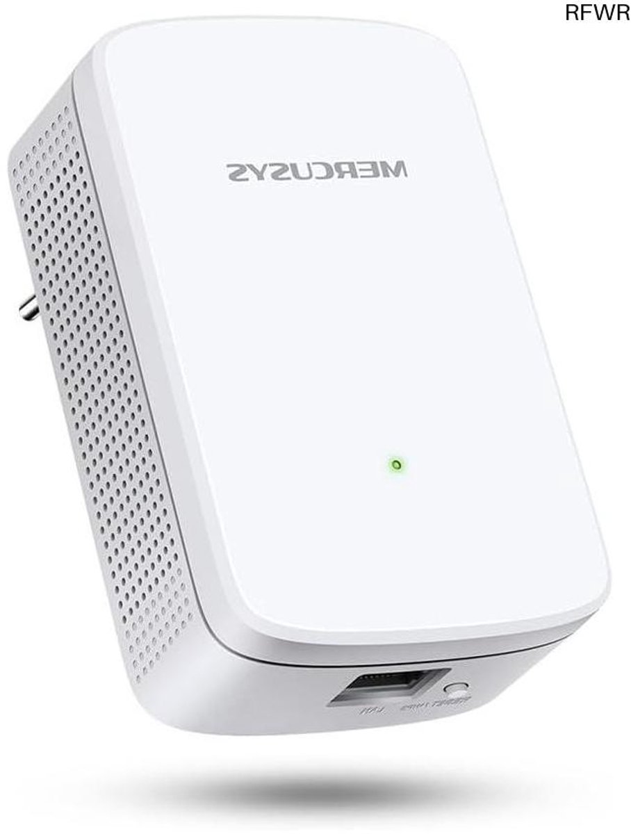 RFWR® WLAN-repeater, Netwerkextender, Draadloze Versterker 300 Mbps met WPS, LED-display en Eenvoudige Configuratie