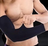 BLMHTWO 2 paar snijbestendige mouwen, niveau 5 armbeschermingsmouwen beschermende armmouwen voor werk mannen vrouwen onderarmmouw tuinieren mouwen armbescherming voor tuin keuken koken, Grijs Zwart