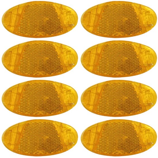 VICDUEKG Set van 8 spaakreflectoren, voor fiets, kattenogen, reflectoren, fietsspaken, reflector voor mountainbike, MTB, fiets, kinderen VICDUEKG Set van 8 spaakreflectoren, voor fiets, kattenogen, reflectoren, fietsspaken, reflector voor mountainbike, MTB, fiets, kinderen
