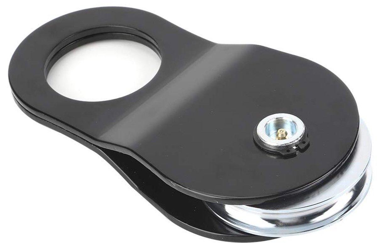 Inovra Plus - Snatch Block voor Off-road Voertuigen | 22000lbs Zwart Winch Pulley met V-groefkanaal