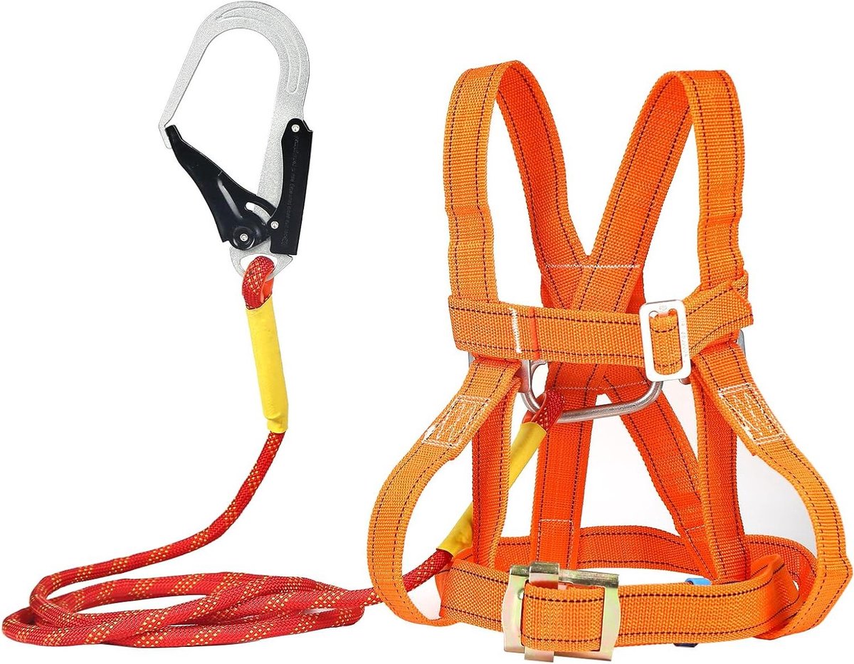 Allecto Plus - Klimgordel voor kinderen bergbeklimmen boomklimmen - veiligheidsgordel valbeveiliging - kinderklimgordel - geschikt voor vrouwen en mannen
