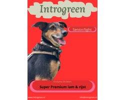 Senior/Light Hondenvoeding Lam & Rijst - voor Oudere Honden en honden met overgewicht - Super Premium 20 Kg