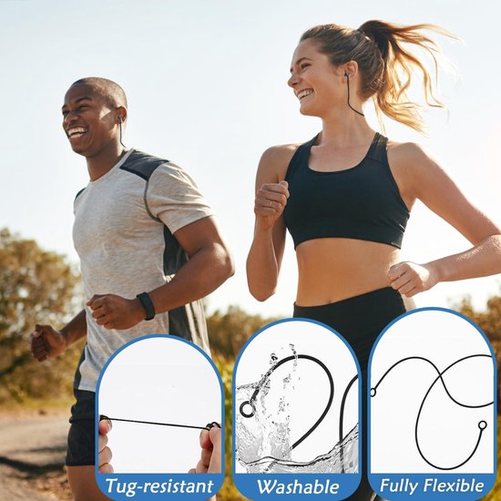 Oordopjes voor Bose QuietComfort II: [5 paar] WUZUN anti-slip siliconen sport-oordopjes krasbestendige accessoires compatibel met Bose QuietComfort Earbuds 2 (5 kleuren