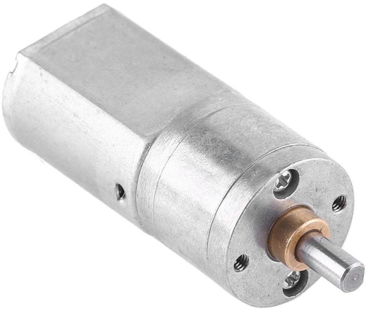 Elektrische Turbomotor 12V met Hoog Koppel - Snelheidreductie Versnelling 15/30/50/100 / 200RPM - Krachtige Motor voor Diverse Toepassingen