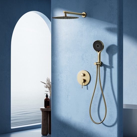 Grote vierkante regendouchekop RVS voor een luxe douche-ervaring | bol