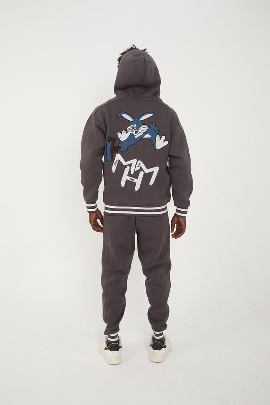 Survêtements |Survêtement Fleec - Costume épais Avec capuche - Survêtement Homme Set Complet veste + Pantalon XS