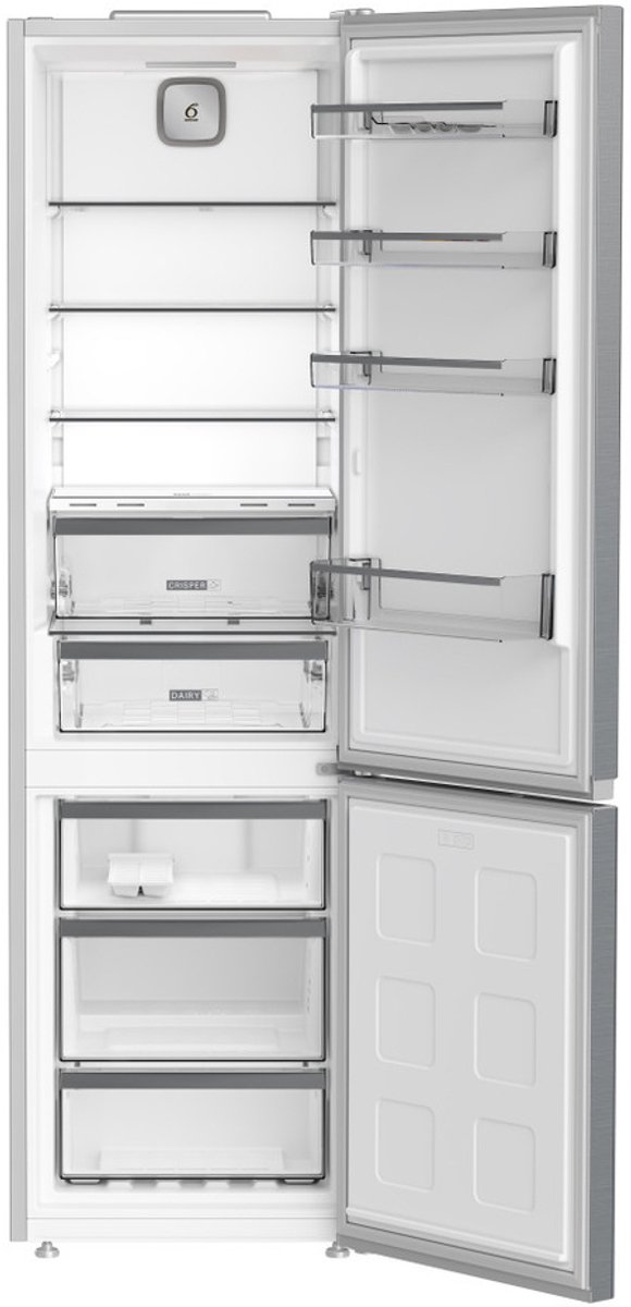 Whirlpool WHK26362XP5E koel-vriescombinatie Vrijstaand 316 l Roestvrijstaal