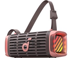soundcore Boom 3i van Anker - Robuuste outdoorluidspreker - Bluetooth-luidspreker - Waterdicht IP68 - 50W BassUp 2.0-geluid - Bluetooth 5.3 - 16 uur speeltijd - Lichtshow + TWS-stereo - Kajakken - Vissen - Kamperen