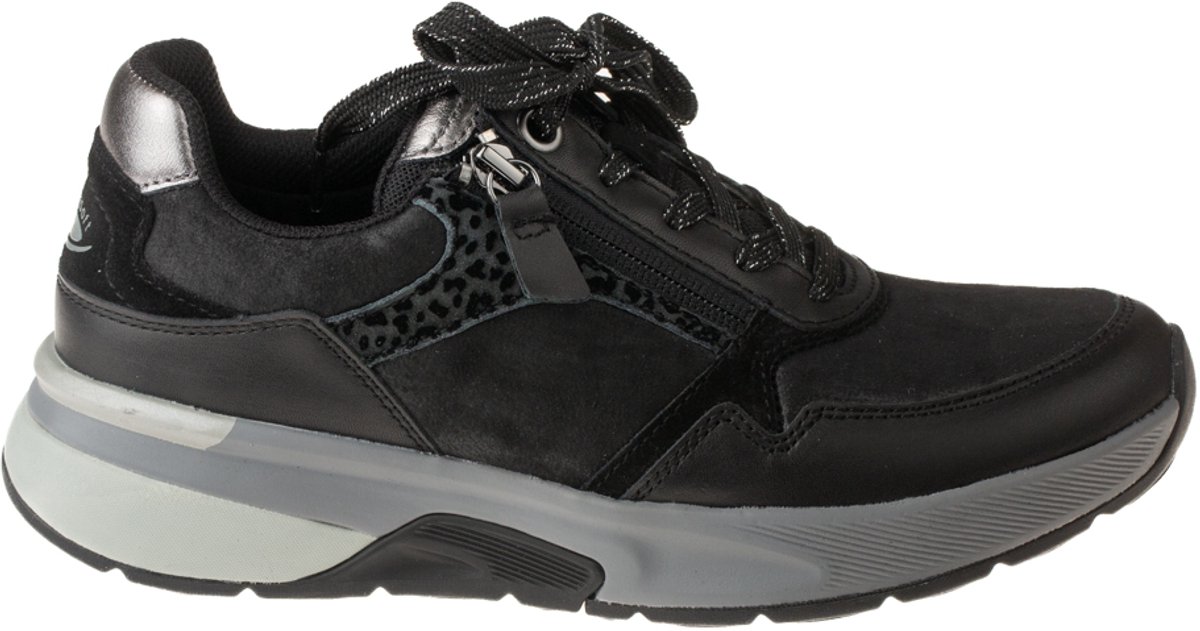 Rollingsoft -76.847 Dames - zwart - sneakers - maat 3½