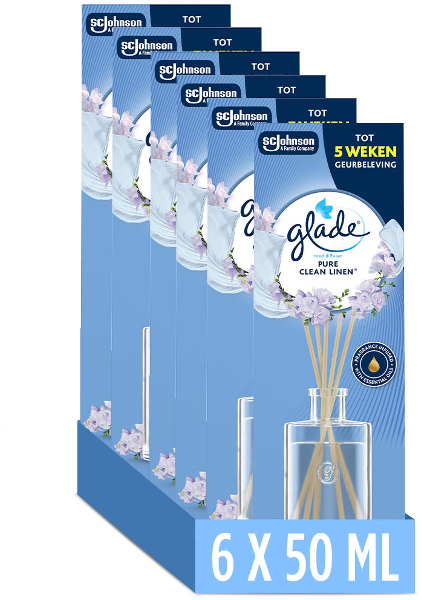 Glade geurstokjes pure clean linen afbeelding