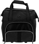 Equithème - Sac de pansage à Roues - Zwart
