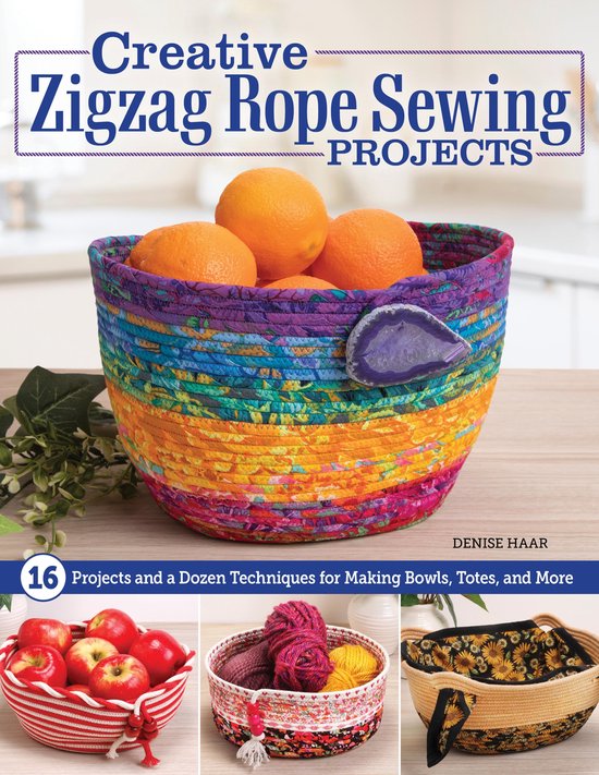 Creative Zigzag Rope Sewing Projects - cover