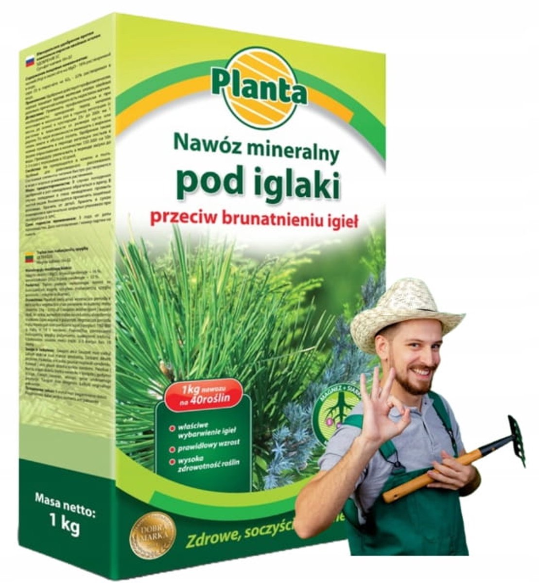 Planta - Meststof - Tegen Verbruning van Naalden - 1kg - Granulaat