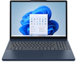 Lenovo IdeaPad Slim 3 15IRH10 Intel® Core™ i5 i5-13420H Laptop 38,9 cm (15.3") WUXGA 16 GB DDR5-SDRAM 512 GB SSD Wi-Fi 6 (802.11ax) Engels Blauw