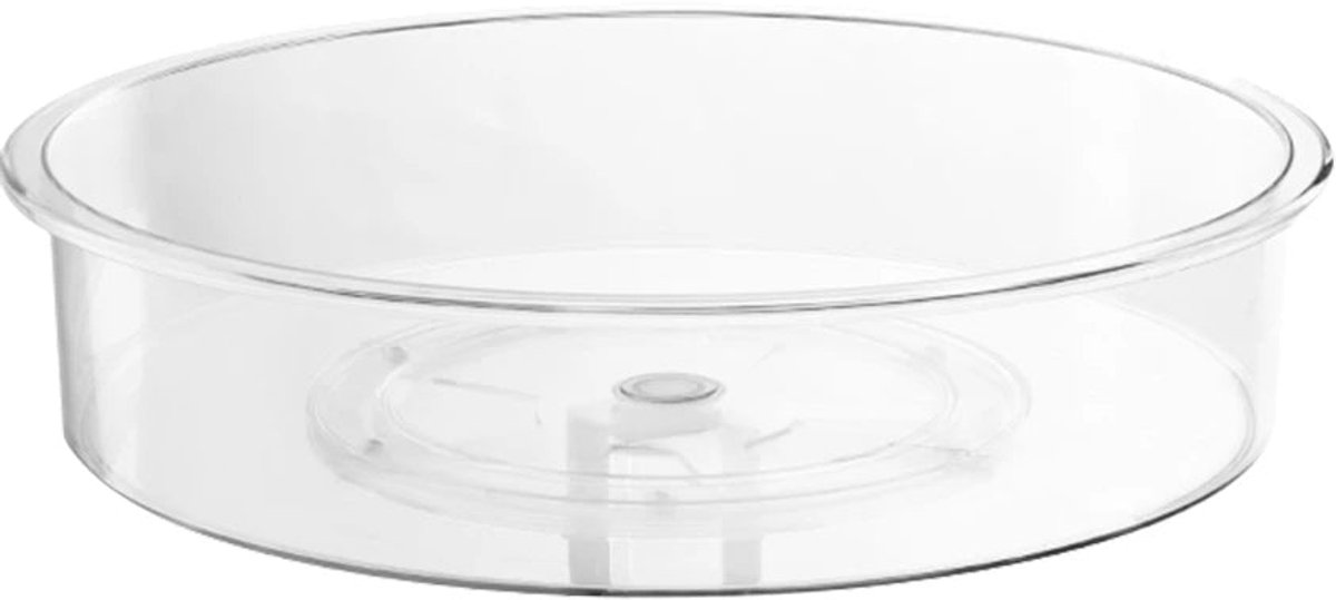 So Clever Draaiplateau hoog Medium Ø35 Classic Clear - Transparant - Draaibaar | BPA-vrij