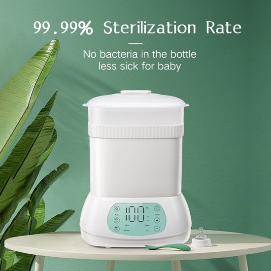 Zimeitu Baby Bottle Sterilizer Electric Steam - Baby Fles reiniger — afbeelding 5