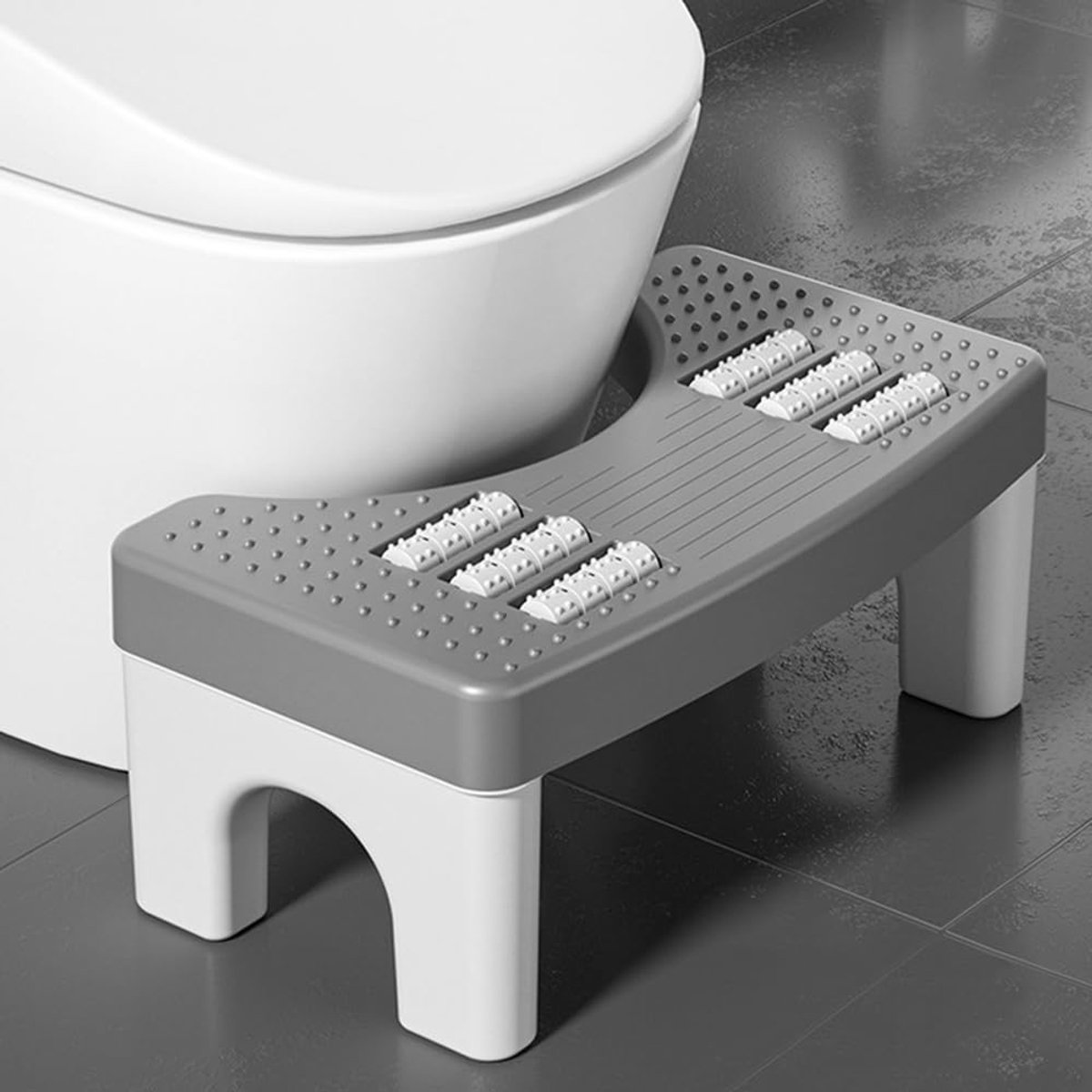 Ibenzoa® Ergonomische Opvouwbare Toilettenhulp voor Verbeterde Houding in de Badkamer