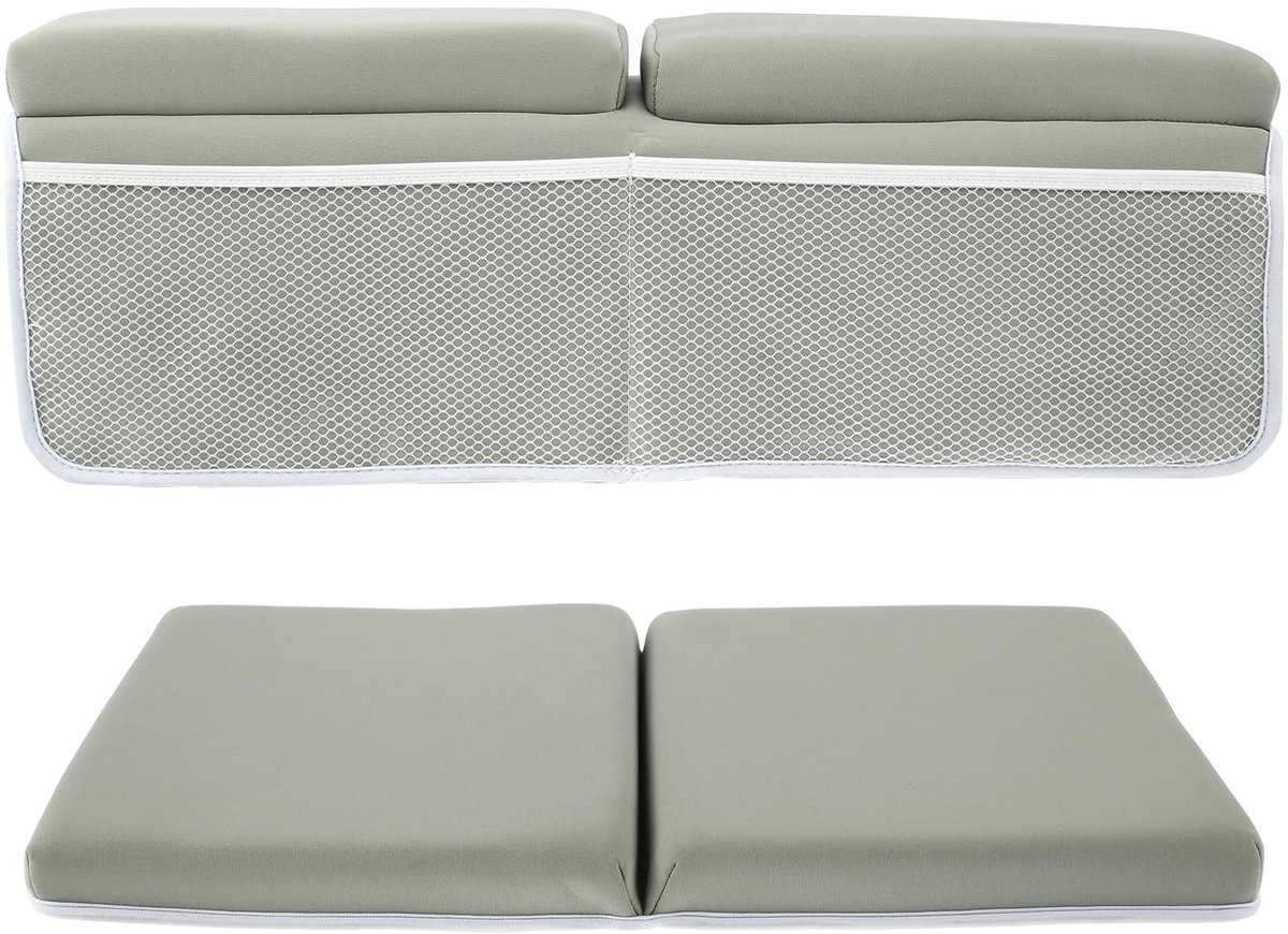 Ibenzoa® Comfortabel Bad Knie- en Elleboogsteunset voor Ouders en Baby's met Opbergruimte